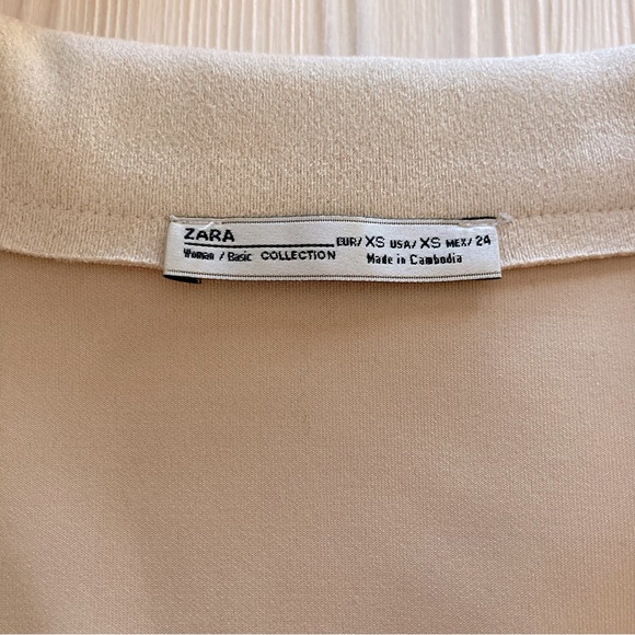 NWOT Zara Basic Blazer size XS - Picture 9 of 9